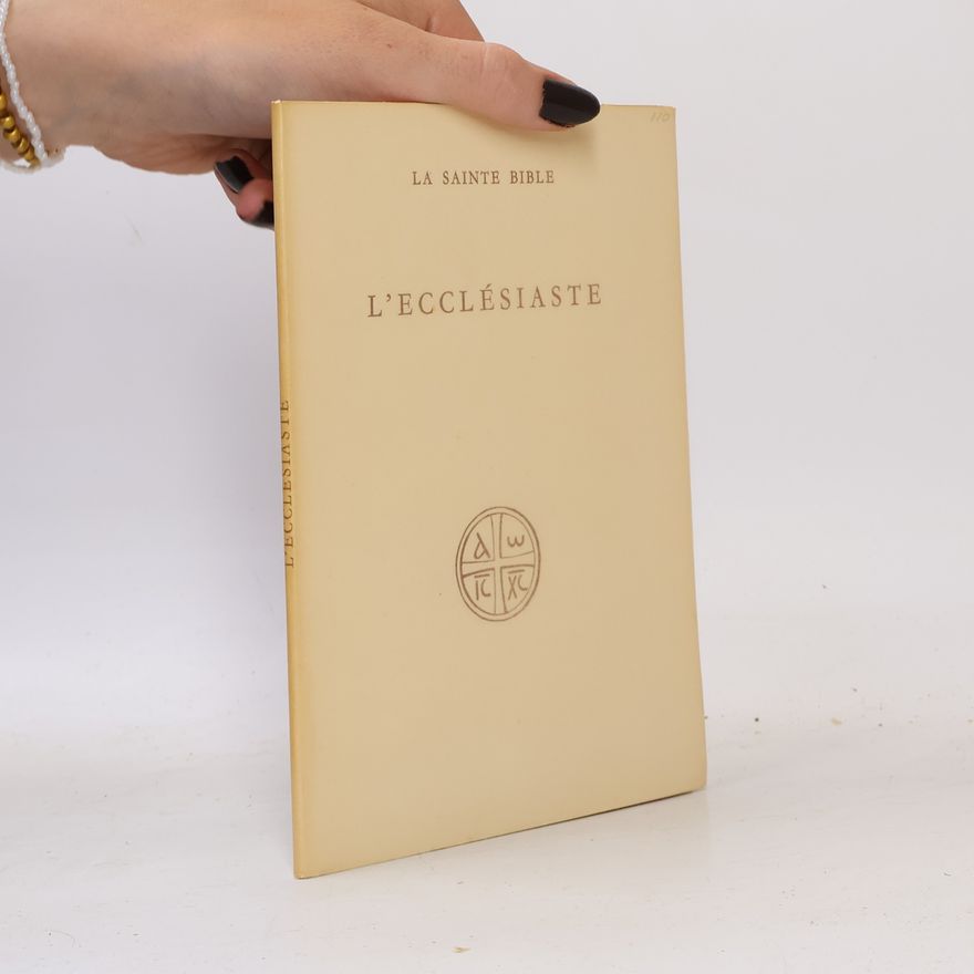 Kolektiv autorů L’ecclésiaste