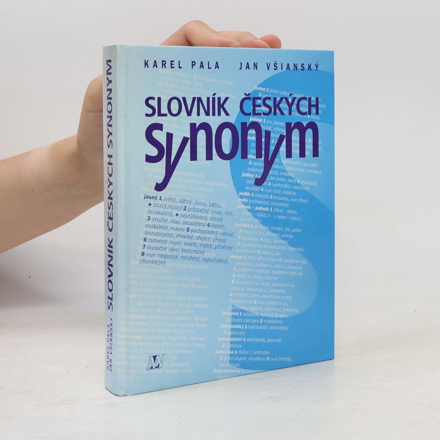 Jan Všianský Slovník českých synonym