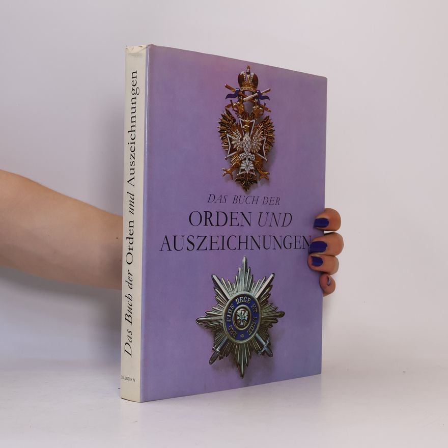 Václav August Měřička Faleristik: Ein Buch über Ordenskunde