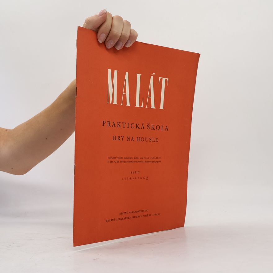Jan Malát Praktická škola hry na housle 1