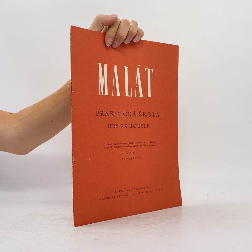 Jan Malát Praktické škola hry na housle