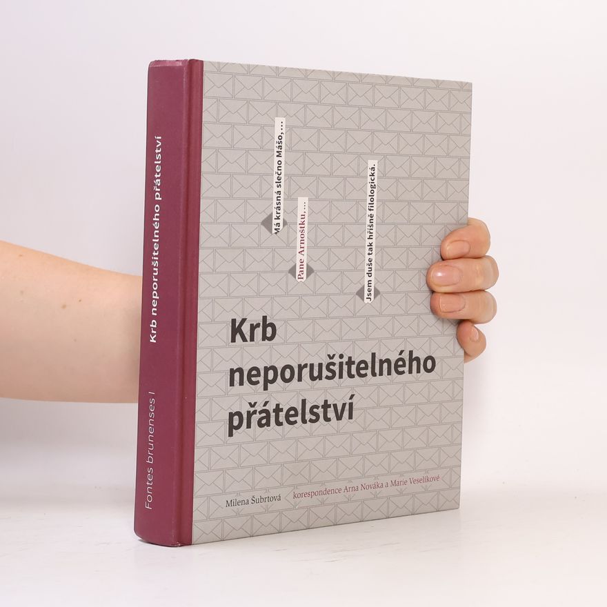 Milena Šubrtová Krb neporušitelného přátelství