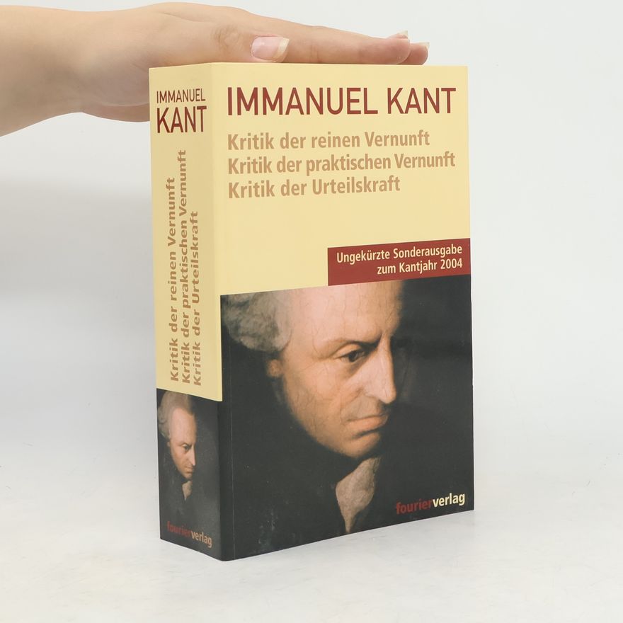 Immanuel Kant Kritik der reinen Vernunft