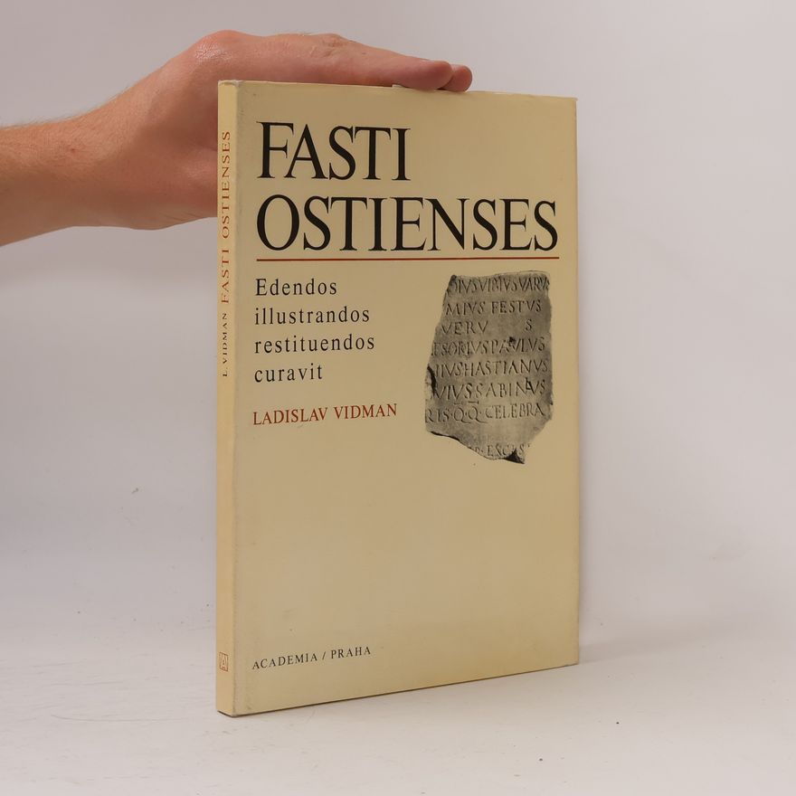 Ladislav Vidman Fasti Ostienses