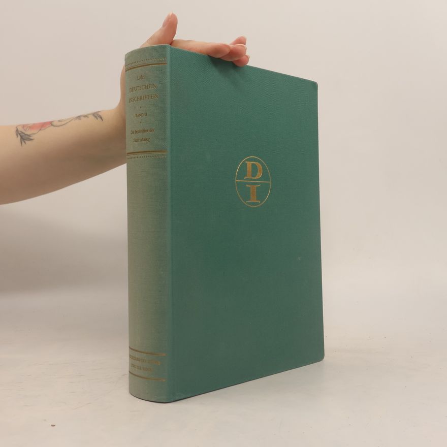 Various authors Die deutschen Inschriften Band II