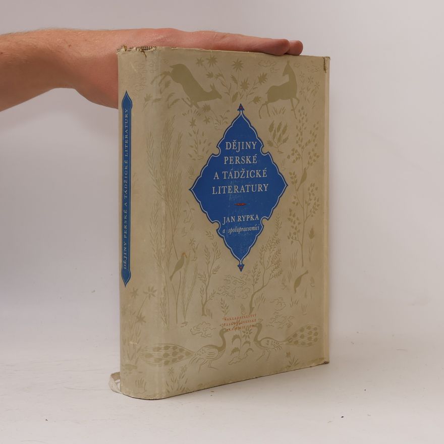 Jan Rypka Dějiny perské a tádžické literatury