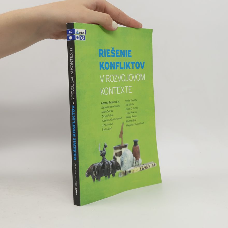 Juraj Jančovič Riešenie konfliktov v rozvojovom kontexte