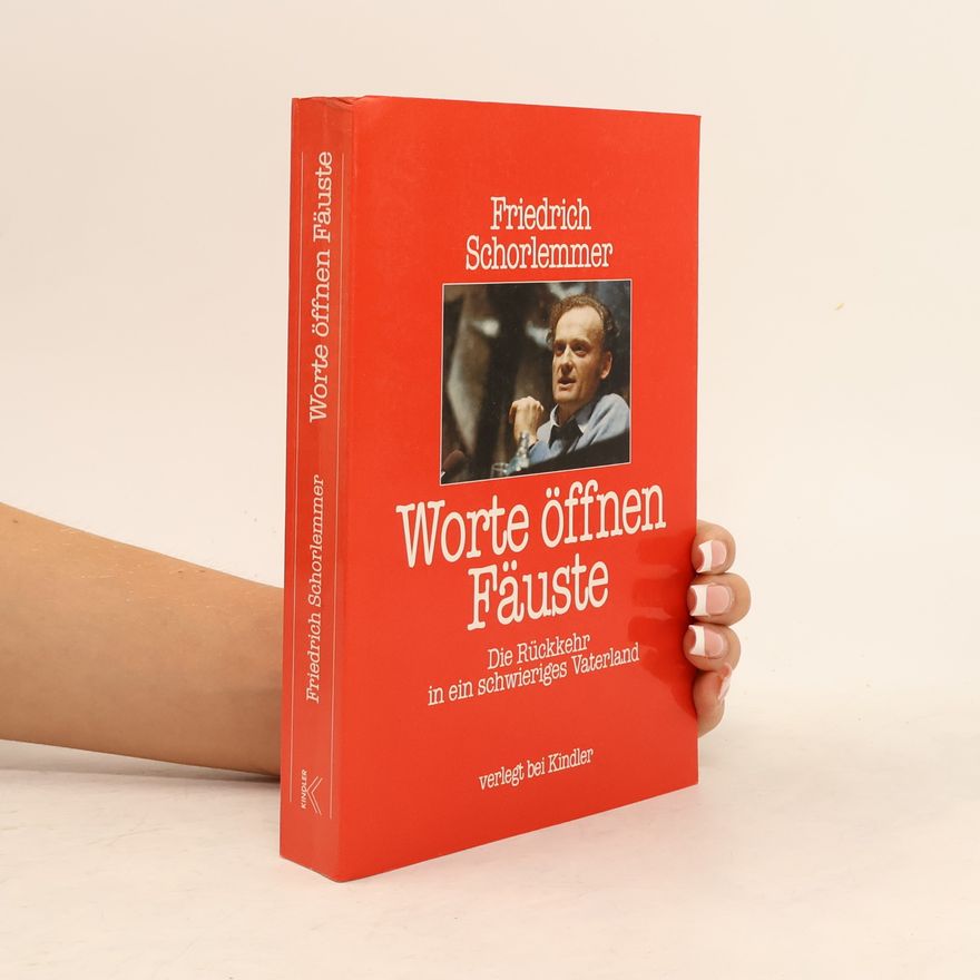 Friedrich Schorlemmer Worte öffnen Fäuste