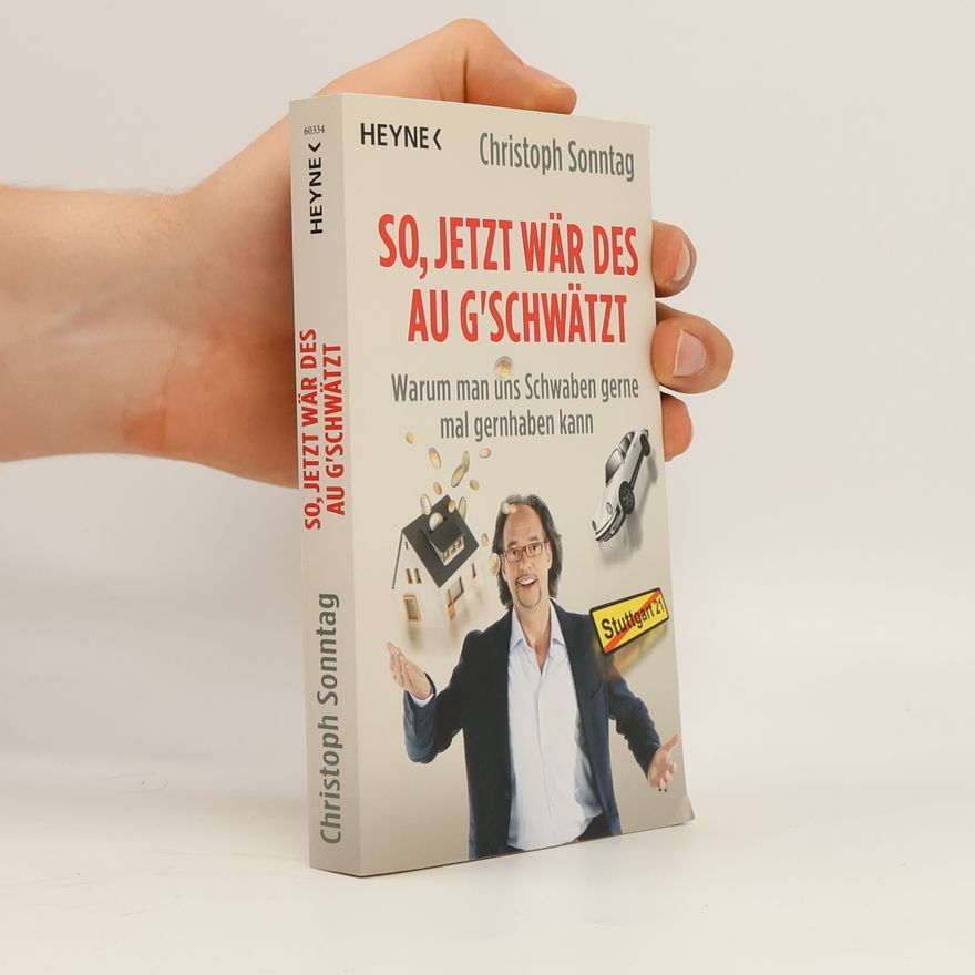Christoph Sonntag So, jetzt wär des au g'schwätzt