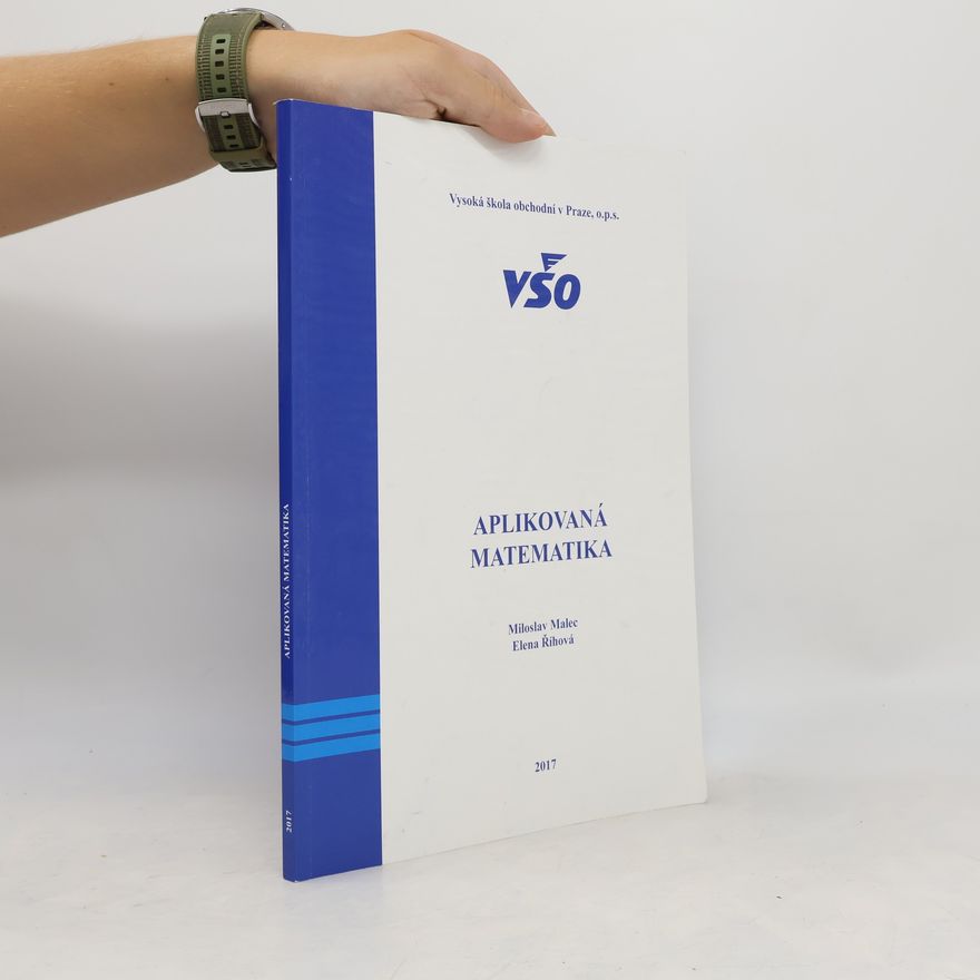 Elena Říhová Aplikovaná matematika