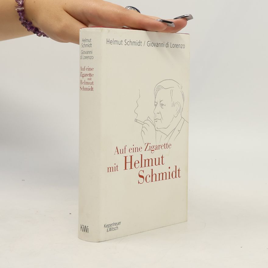 Helmut Schmidt Auf eine Zigarette mit Helmut Schmidt