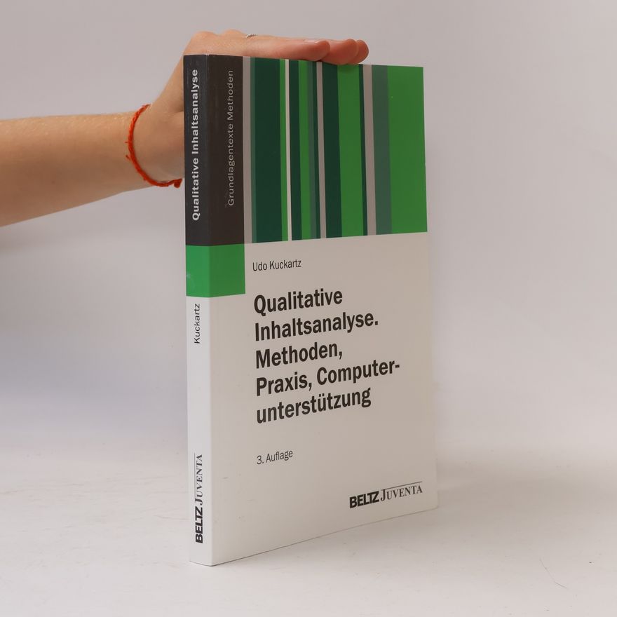 Udo Kuckartz Qualitative Inhaltsanalyse