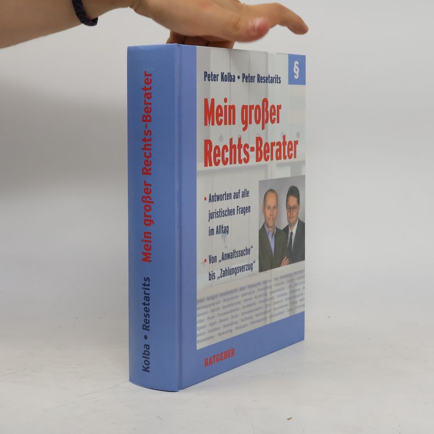 Peter Kolba Mein großer Rechts-Berater