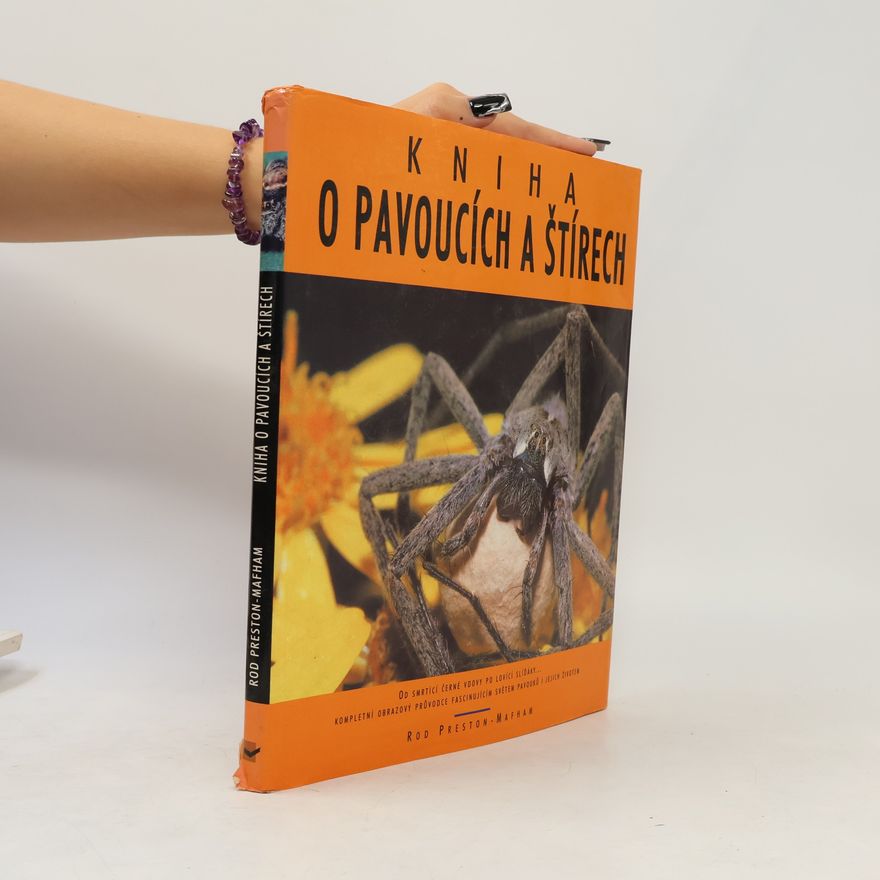 Rod Preston Mafham Kniha o pavoucích a štírech