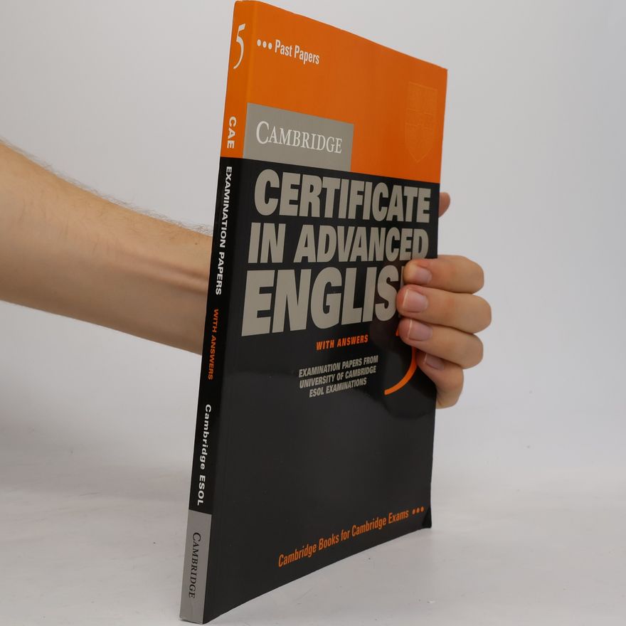 Collectif d'auteurs Cambridge certificate in advanced English 5