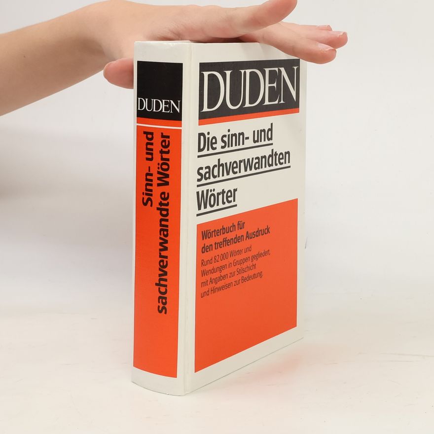 AA.VV. Duden. Die sinn- und sachverwandten Wörter