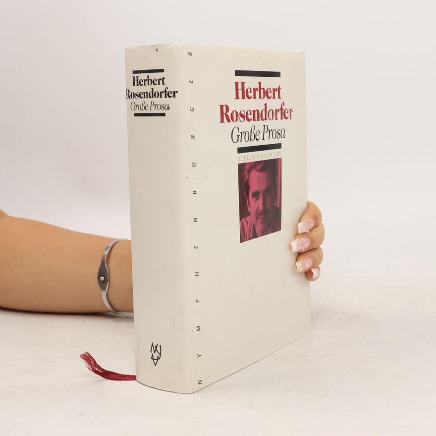 Herbert Rosendorfer Grosse Prosa