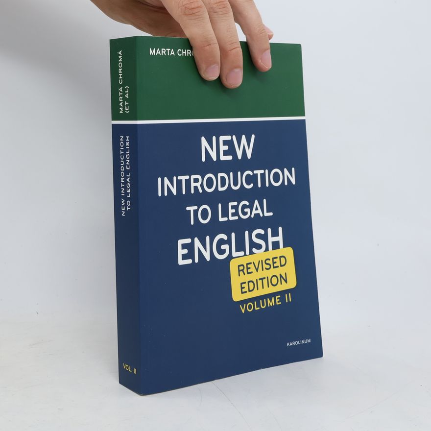Jana Dvořák New introduction to legal English : revised edition (2. díl)
