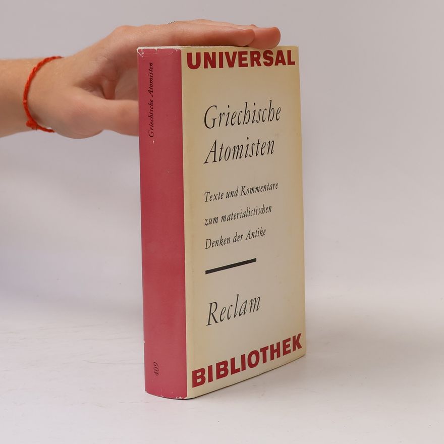 Fritz Jürß Griechische Atomisten