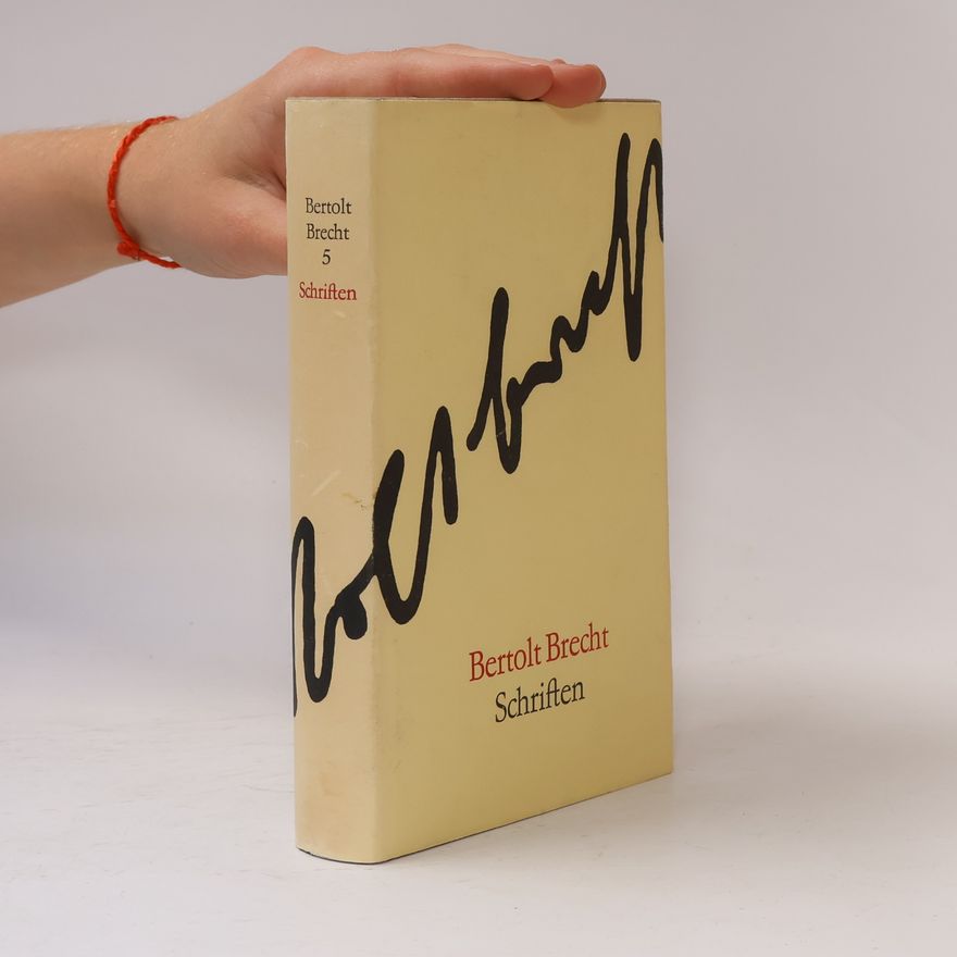 Bertolt Brecht Schriften 5