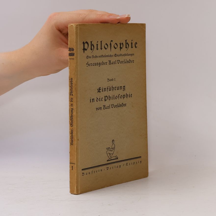 Karl Dorländer Philosophie I