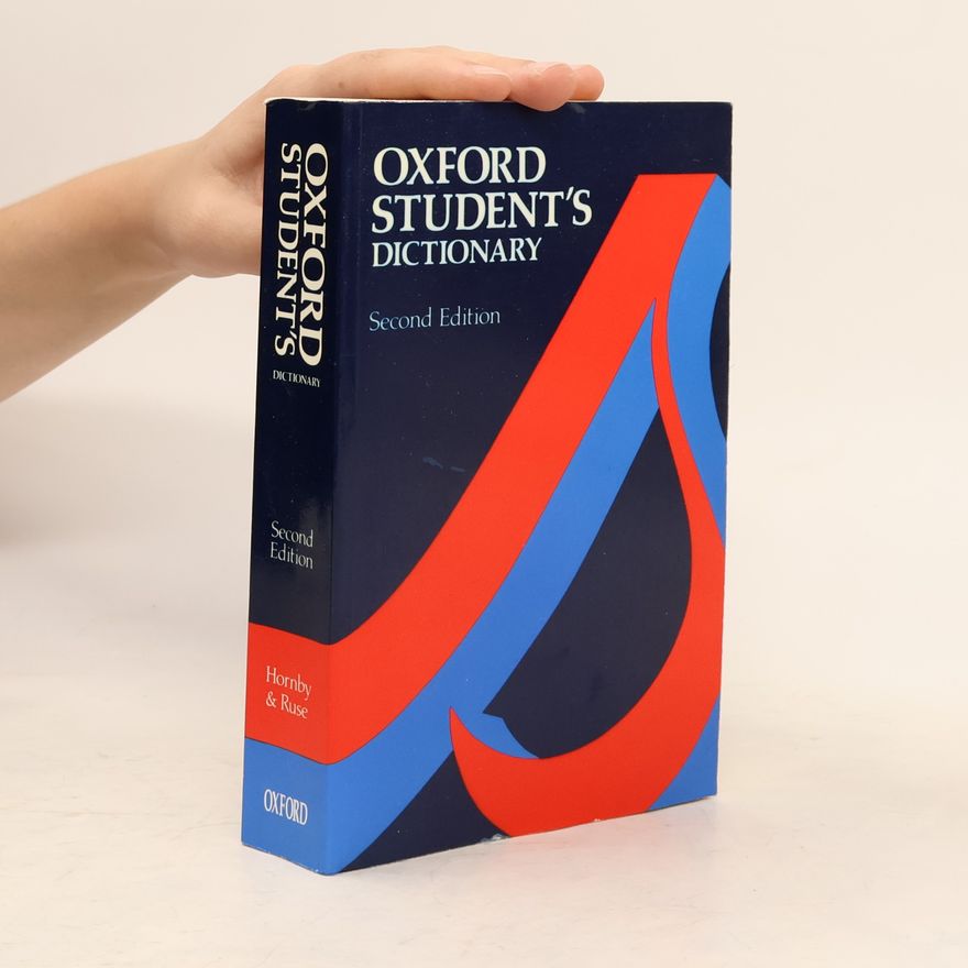 Albert Sydney Hornby Oxford Student's Dictionary