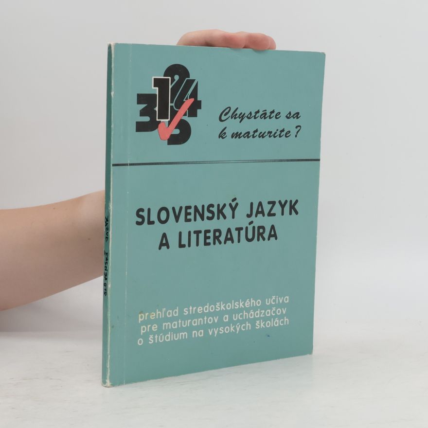 Mária Ivanová Slovenský jazyk a literatúra