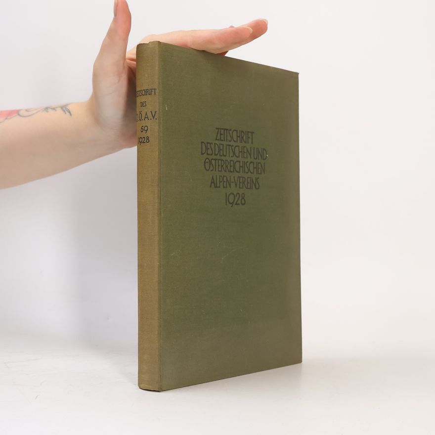 Hanns Barth Zeitschrift des Deutschen und Österreichischen Alpen-Vereins 1928