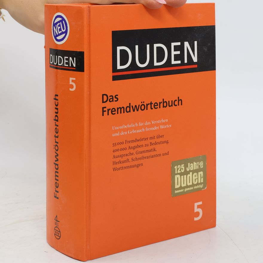 Werner Scholze Stubenrecht Duden: Das Fremdwörterbuch 5