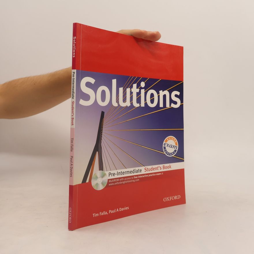 Tim Falla Solutions Pre-intermediate Student´s Book + CD-ROM (International Edition)