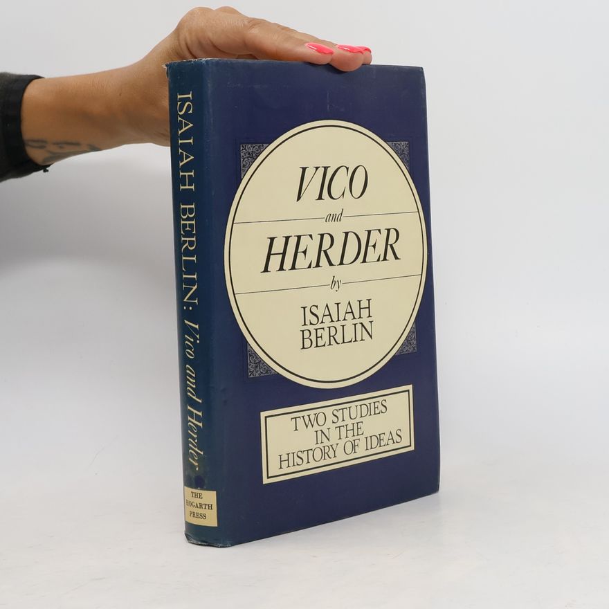 Isaiah Berlin Vico and Herder