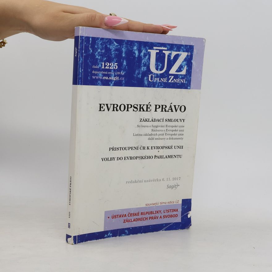 Various authors Evropské právo