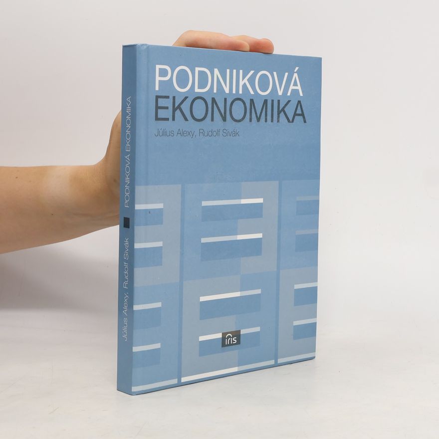 Rudolf Sivák Podniková ekonomika
