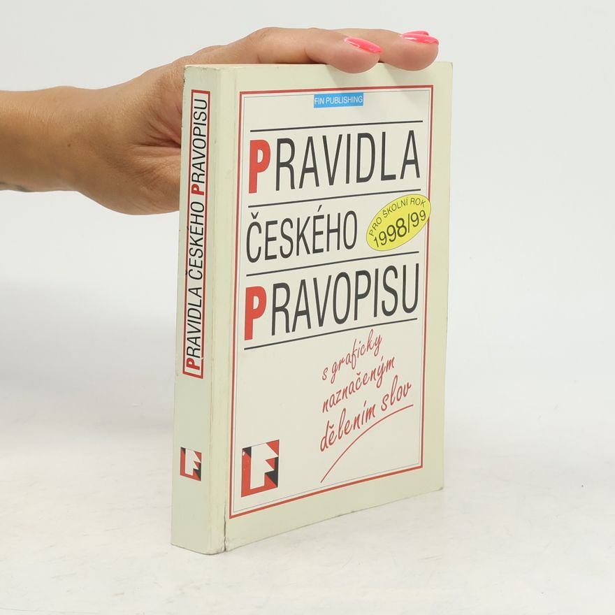 Various authors Pravidla českého pravopisu