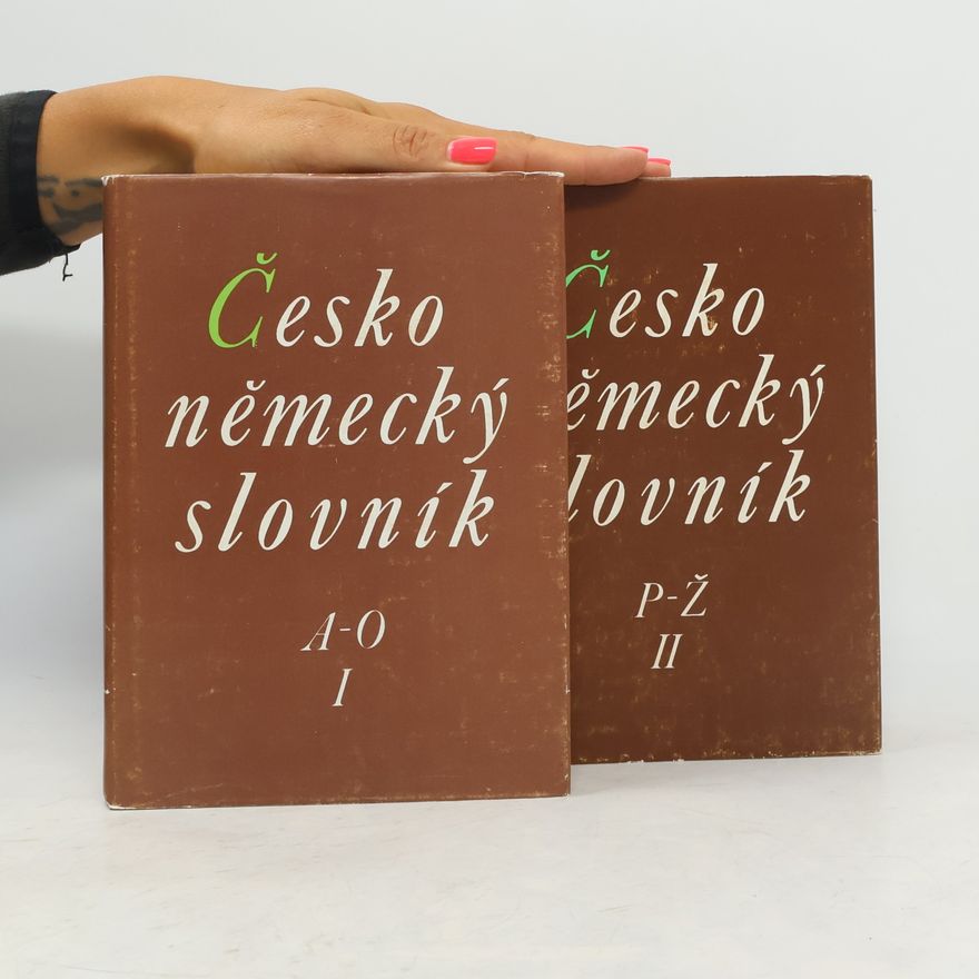 Hugo Siebenschein Česko německý slovník I-II