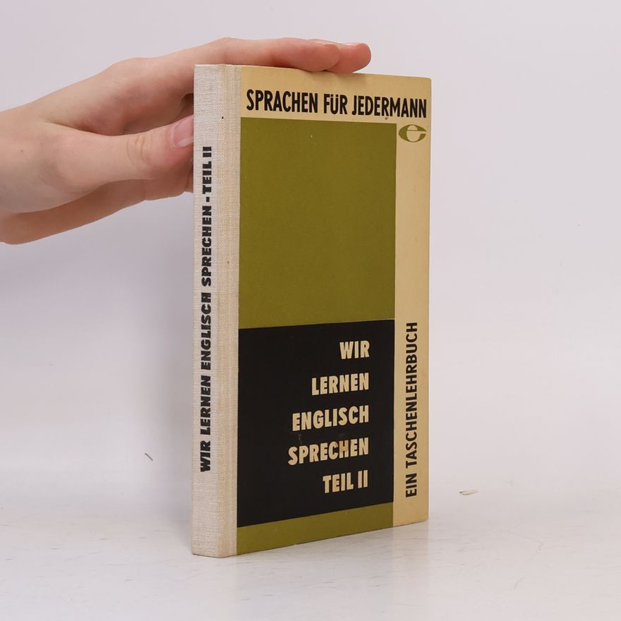 Various authors Wir Lernen Englisch Sprechen Teil II