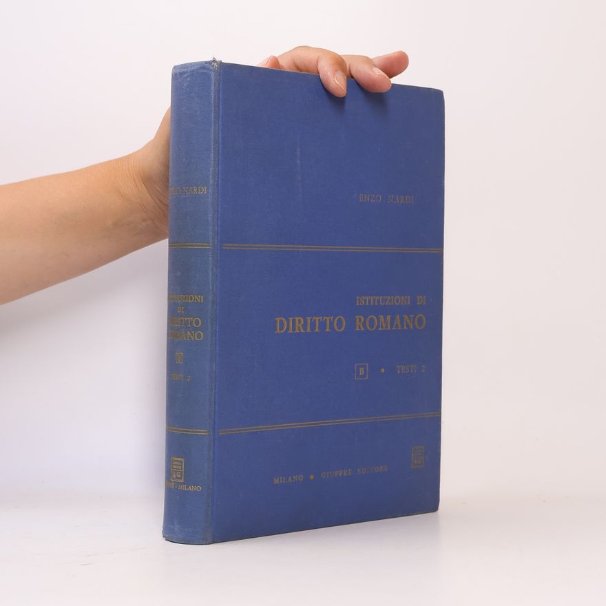 Enzo Mardi Istittuzioni di diritto romano