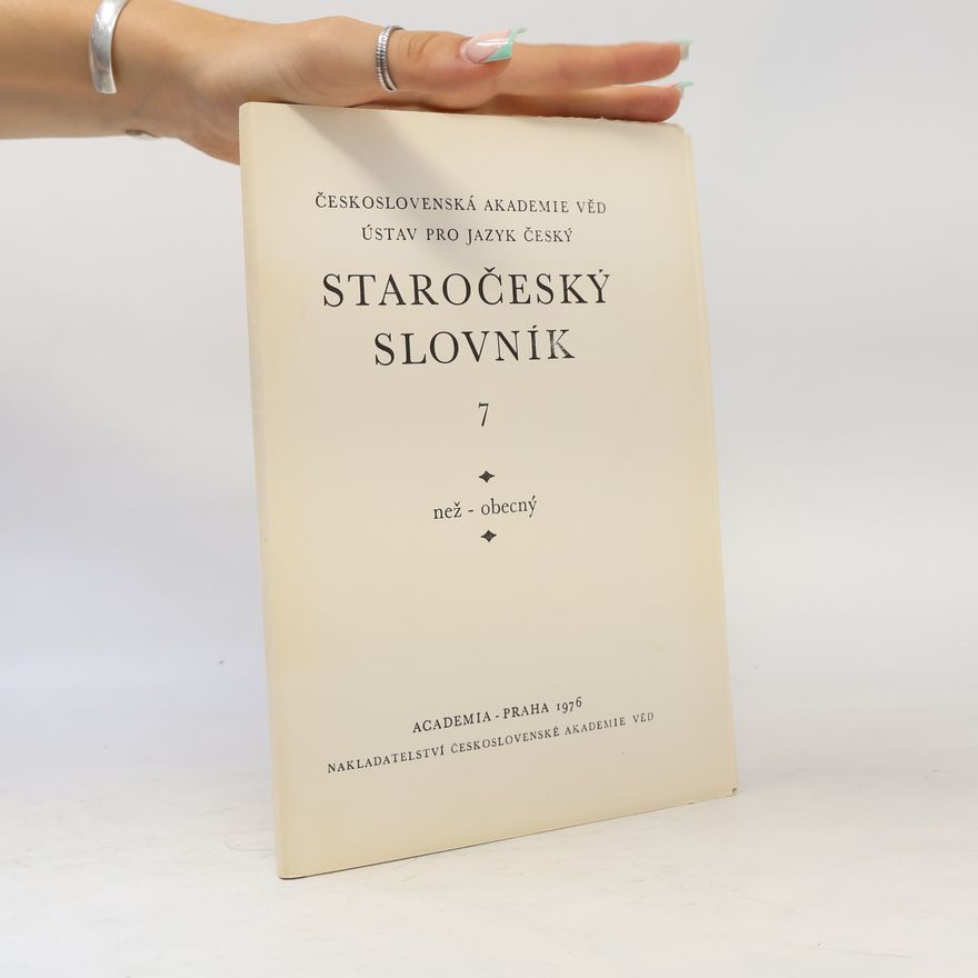 Autorenkollektiv Staročeský slovník 7