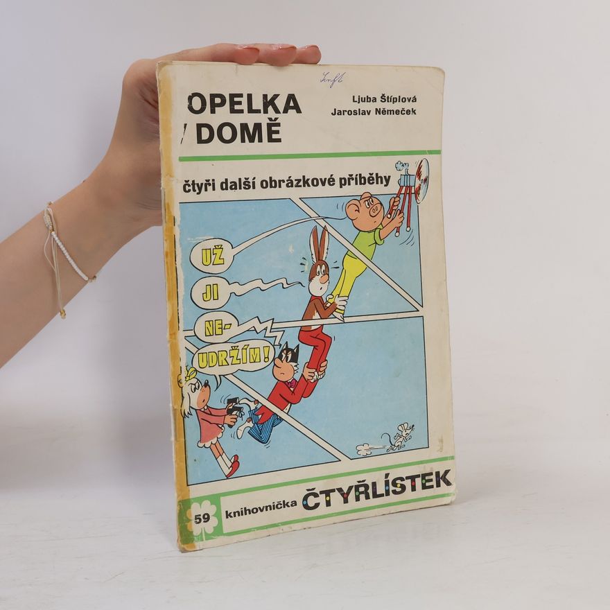 Ljuba Štíplová Čtyřlístek 59. Popelka v domě