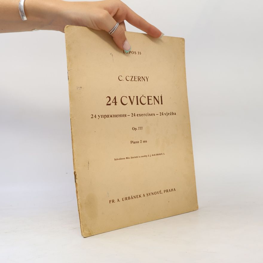 Kolektiv autorů 24 cvičení (Pravá ruka v rozsahu pěti tónů)