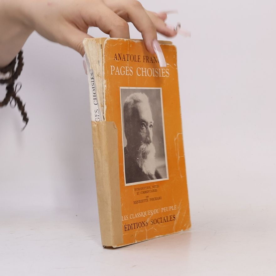 Anatole France Pages choisies