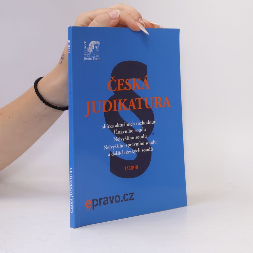 Kolektív autorov Česká judikatura