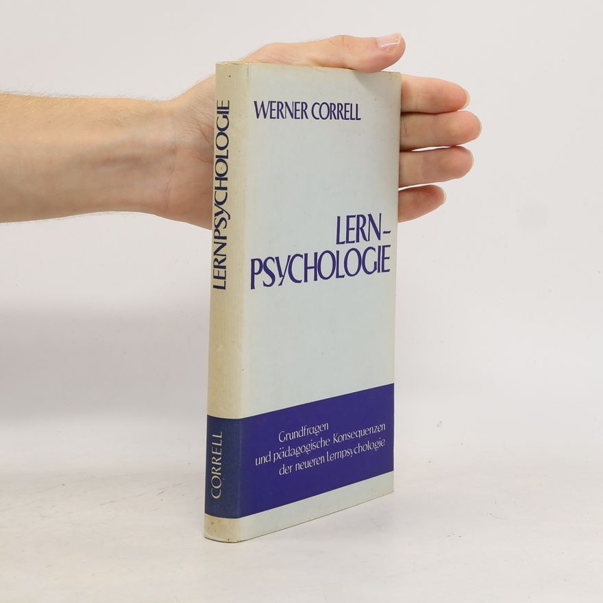 Werner Correll Lernpsychologie