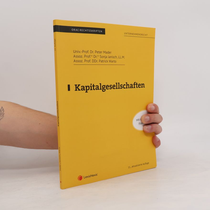 Peter Mader Kapitalgesellschaften (Skriptum)