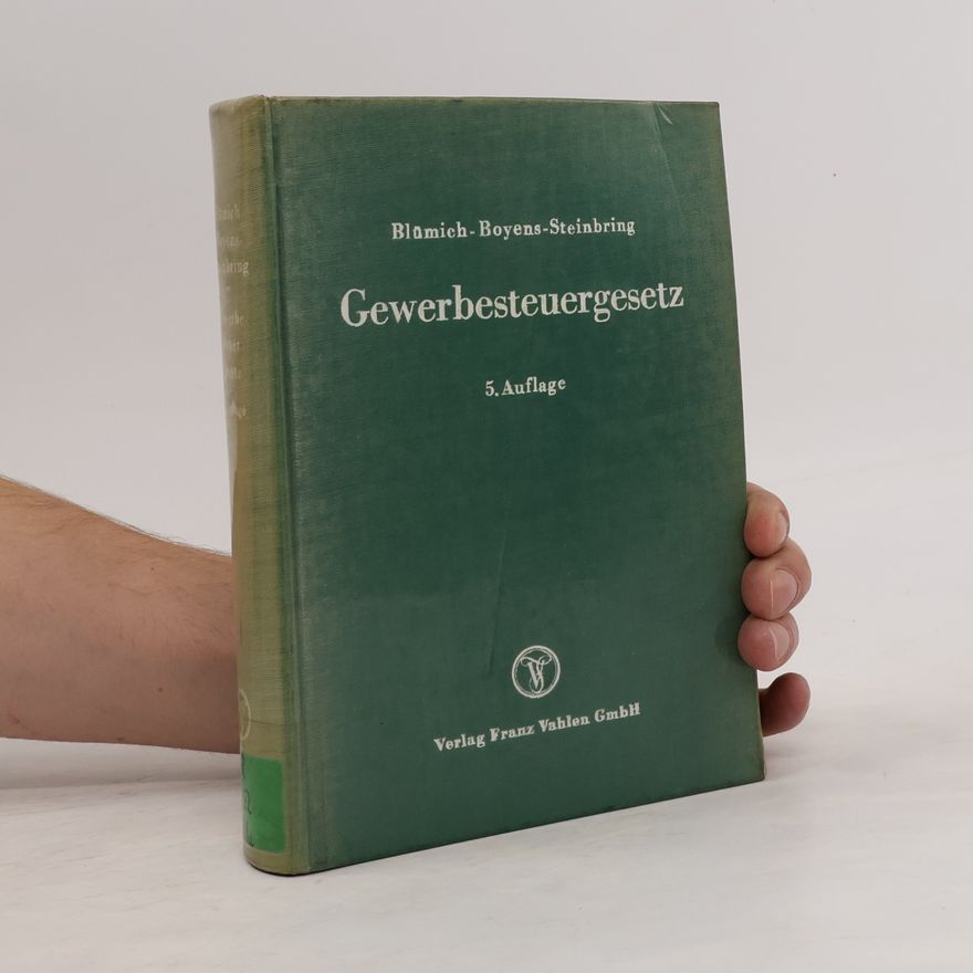 Werner Steinbring Gewerbesteuergesetz