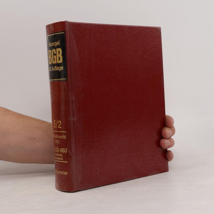 Autorenkollektiv Soergel BGB 5/2