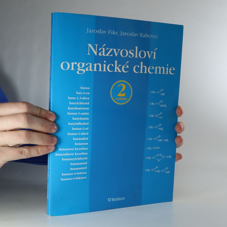Jaroslav Fikr Názvosloví organické chemie