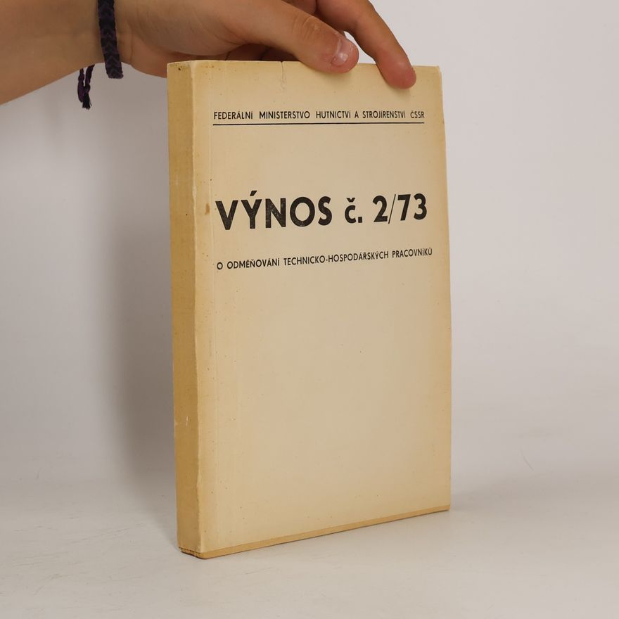 Autorenkollektiv Výnos č. 2/73