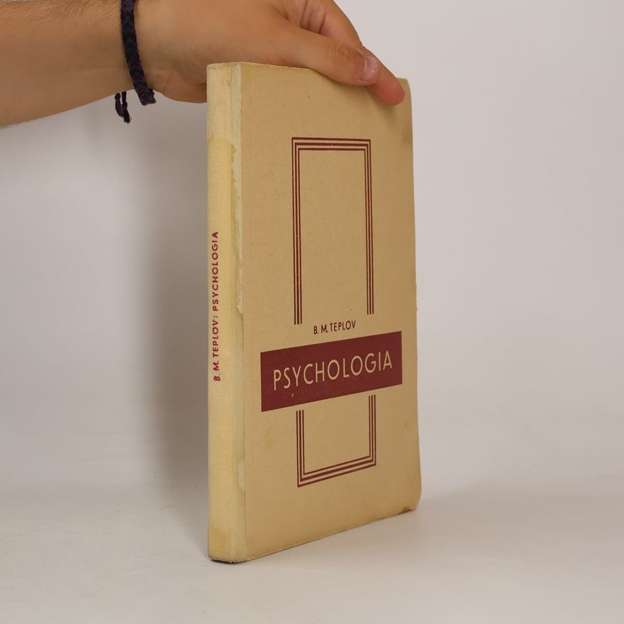 B. M. Těplov Psychologia