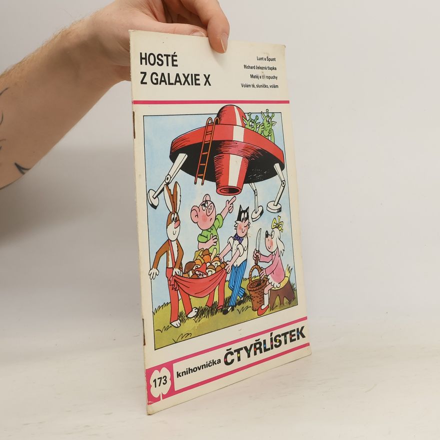 Jaroslav Němeček Čtyřlístek 173. Hosté z galaxie X
